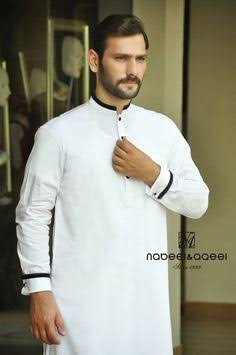 Classic white kanzu